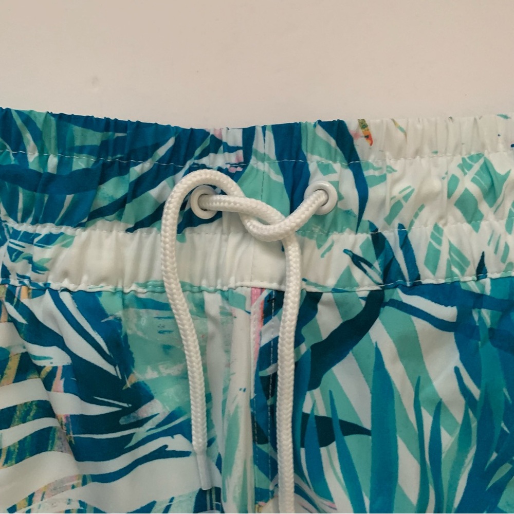 Ocean Pacific OP Shorts NWT Board Swim Shorts Tropical Print Size Large - Picture 4 of 7